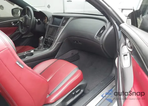 2022 Infiniti Q60 Red Sport 400 from USA, damaged, VIN JN1FV7LK6NM660788